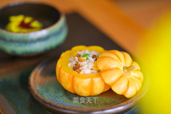 节气食单  |   霜降  南瓜栗子香菇饭的做法